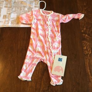 Kickee Pants Elephant ruffle